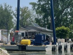 1982/2010 45' x 22' x 5' Spud Barge