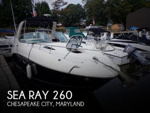 2012 Sea Ray 260 Sundancer