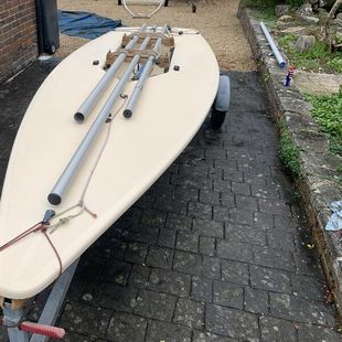 Laser 1 sail number 61670