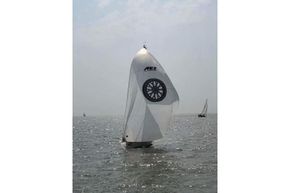 Melges 24 racing yacht - on the water