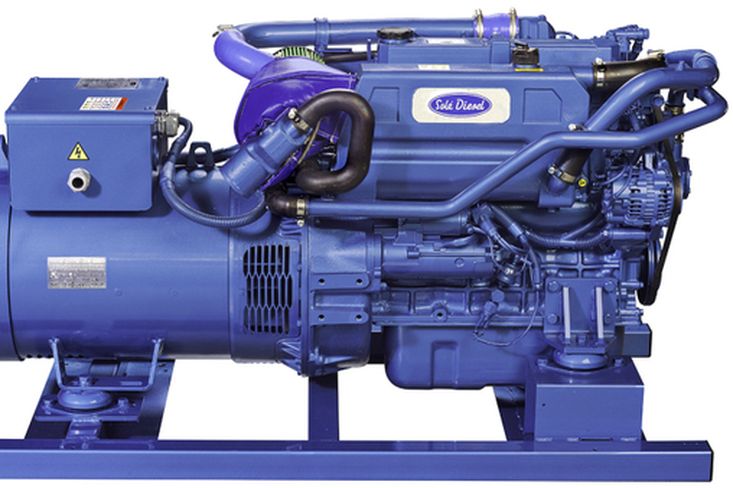 NEW Sole 45GTC 45kVA 400/230V Marine Diesel Generator