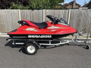 Seadoo GTX, with road trailer, immaculat