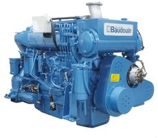 NEW Baudouin 6M16 360hp Heavy Duty Marine Engine Package