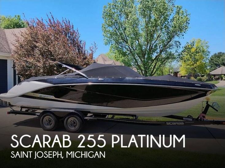 2017 Scarab 255 platinum