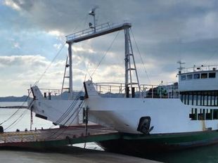 LCT RO-RO Ferry GT278Ton for sale