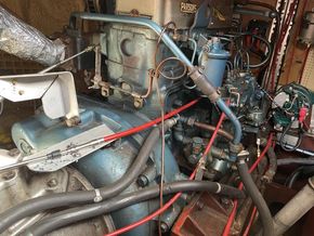Motor Cruiser 40ft with London Mooring - Engine