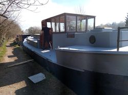 Wide beam Barge 55k to rent considered