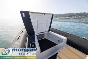 Highfield Sport 800 aluminium RIB - storage under bow