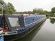 60ft 4 berth narrowboat with engine room and boatmans cabin