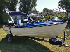 With 300 Series GRP Sport boat - Exterior