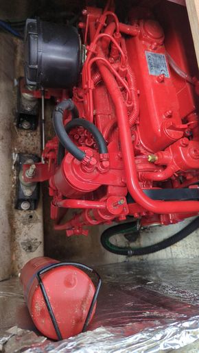 Brand new Beta 38hp diesel and fire extinguisher 