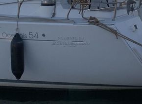 Beneteau Oceanis 54  - Hull Close Up
