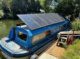 Widebeam houseboat cruiser 12x38ft