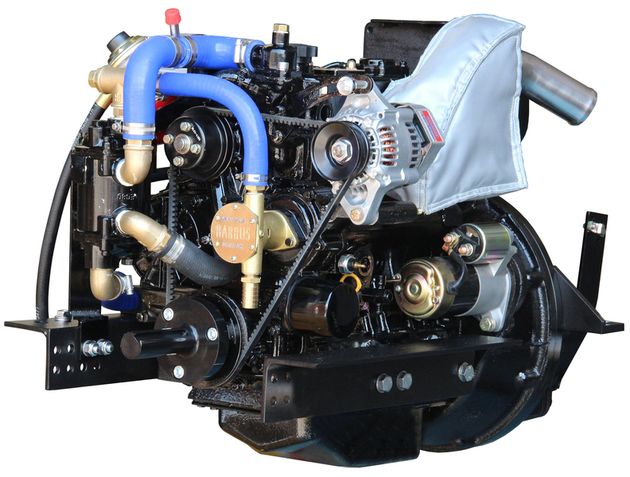 NEW Shire 20 Keel Cooled 20hp Marine Diesel Engine.