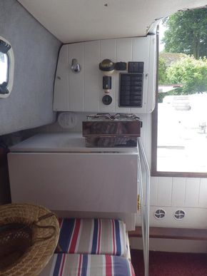 Spirit stove and fuse board