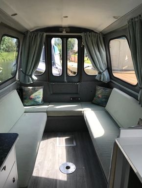 Spacious Lounge seating 8 converts to sleep 2