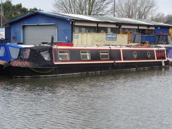 57ft Semi Trad Narrowboat built 1995 by Diamon Narrowboats
