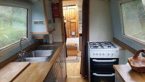 Kitchen to door/utility area