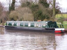 Ex Anglo Welsh cruiser stern Narrowboat
