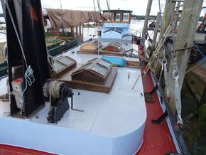 Belgian Barge Cruising Houseboat  - Coachroof/Wheelhouse