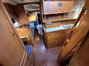 View through Galley