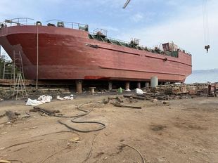 BOTTOM DOOR DUMP BARGE