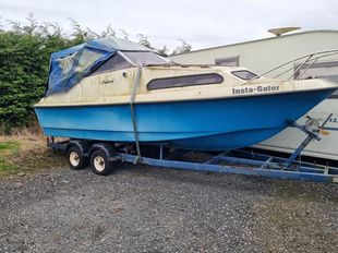 Shetland 570 project with trailer