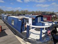 50ft reverse layout, Cruiser Stern Narrowboat 'Next Chapter'