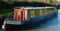 Apperley - 58ft Semi-Traditional Narrowboat 1/12th Share For Sale
