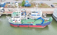 Saaga. Ex. Oil spill recovery vessel