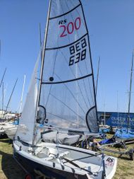 RS200 sail no. 638