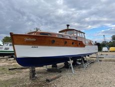 Classic motor boat