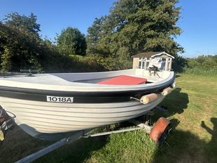 Simulated Clinker Boat