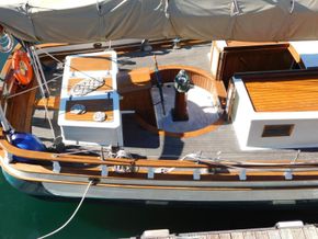 Gaff Rigged 61 Topsail Schooner  - Cockpit