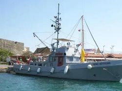 15m German Fire Fighting Boat