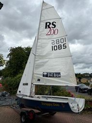 RS200 in good condition Sail #1085