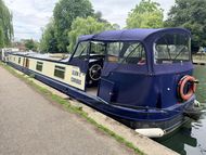 70' X 12' 2013 VIKING BOAT BUILDERS EURO CRUISER STERN 2-BED WIDEBEAM