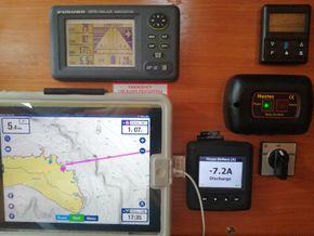Nav station with AIS info by wifi to IPAD