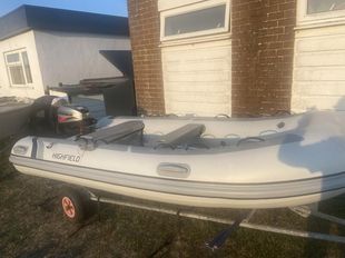 Highfield Rib with Mercury 15hp outboard