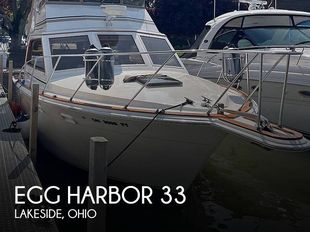 1985 Egg Harbor 33 Sedan Cruiser