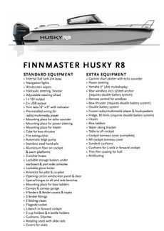 FinnMaster - Husky R8