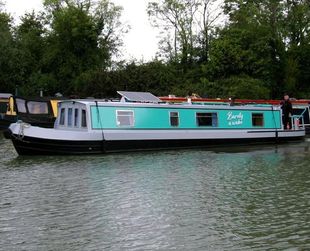 Barely A Wake - A 48ft 2018 Pennine Cruisers 4 berth cruiser stern nar
