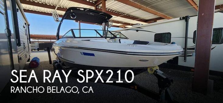 2016 Sea Ray 210 spx