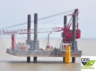 81m / 800ts Crane Jack Up for Sale / #1084025