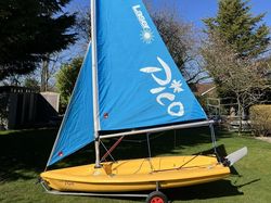Laser Pico sailing dinghy - Great condition with trolley and cover