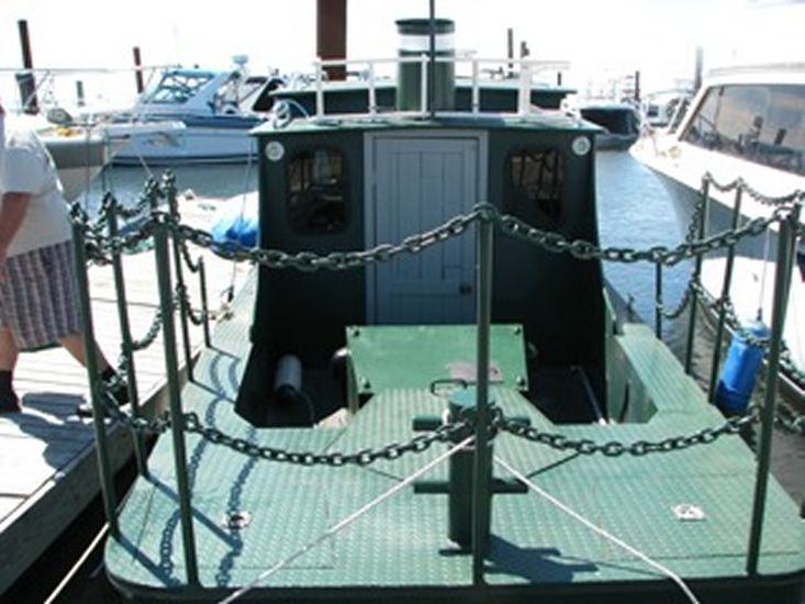 1928 Lakes steel replica tugboat