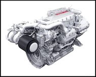 NEW FPT Cursor 9 C87-620 620hp Bobtail Marine Diesel Engine