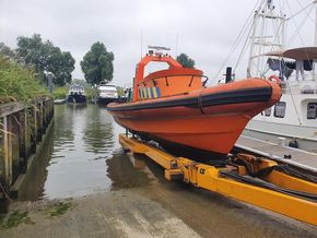 Oceanwide Seaworthy GRP Offshore RIB Workboat twin inboard diesel water-jet for sale