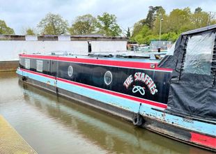 The Staffies-A 57ft 2009 4 berth cruiser stern narrowboat.