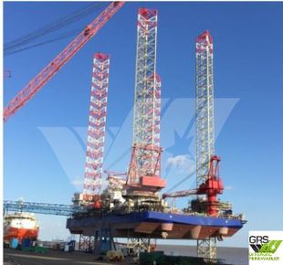 Delivery 2 Mths after MOA // 97m / DP 1 / 500ts Crane Jack Up for Sale / #1104332